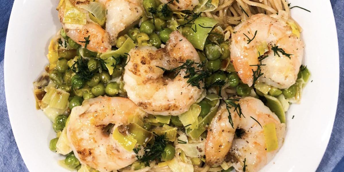 Shrimp Scampi With Sweet Peas – Trucchi's Supermarket